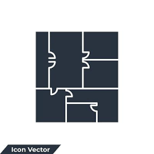 Floor Plan Icon Logo Vector