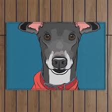 Greyhound Art Poster Icon Series By
