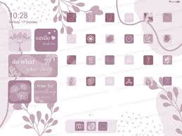 Buy Ipad App Icons Pink Purple Ipad