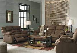 Ashley Tulen Chocolate Reclining Sofa