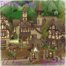 Fairytale Village Cc Free By Elle0808