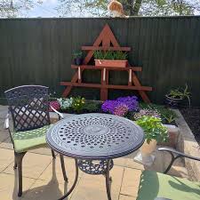 Anna Small Garden Patio Table Chairs