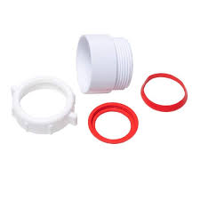 Oatey 1 1 2 In White Plastic Threaded