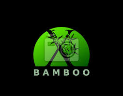 X Letter Green Bamboo Tree Logo Icon