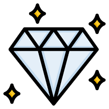 Diamond Generic Outline Color Icon