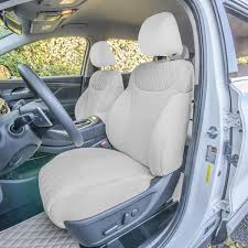 Fh Group Neoprene Custom Fit Seat Covers For 2019 2022 Hyundai Santa Fe 26 5 In X 17 In X 1 In Front Set Gray