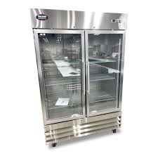 Glass Double Door Merchandiser Freezer