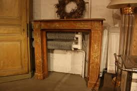 Antique Wood Fireplace Mantle 1850s