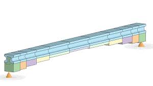ps beam with a psuedo curved soffit