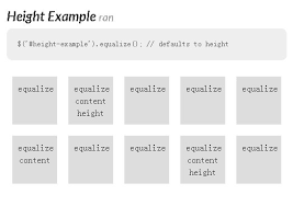 10 best equal height plugins in jquery