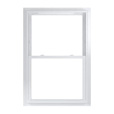 Argon Glass Double Hung White Vinyl Fin