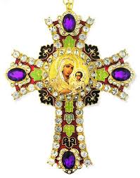 Jerum Icon In Jeweled Wall Cross