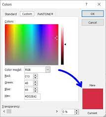 Exact Color In Microsoft Publisher