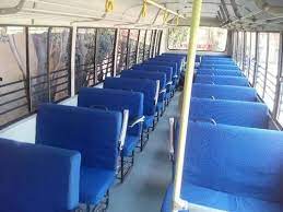 School Bus Seat Covers Door Step