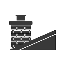 Chimney On Roof Icon Vector Stock