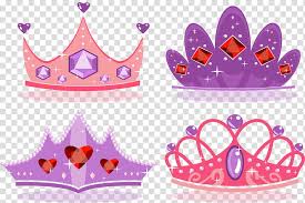 Pink Glitter Crown Decor Crown Tiara