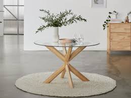 Bella Round Glass Dining Table