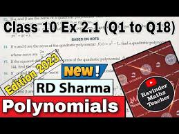 Rd Sharma Solutions Class 10 Chapter 2