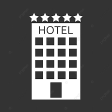 Modern Hotel Icon For Web Or App