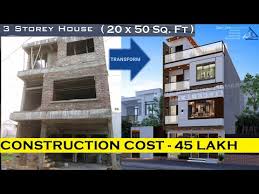 3 Y House Design Under 45 Lakh