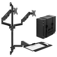Dual Monitor Wall Mount Workstation Mount It