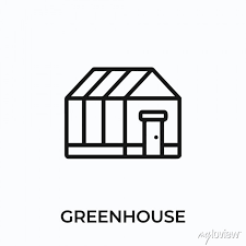 Greenhouse Icon Vector Greenhouse Sign
