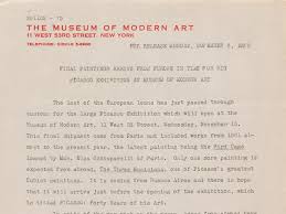 Moma Press Release Archives Moma