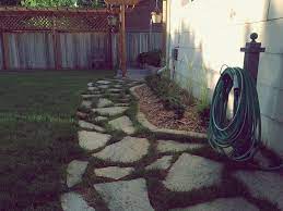 Lay A Flagstone Walkway In An Existing Lawn
