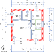 The Ground Floor Of The House Layout