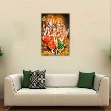 Lord Shiva Shiv Family For Home Decor