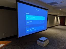 4k Projector Turns Any Wall Into