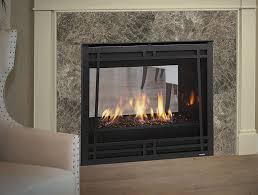 See Through Gas Fireplace Encino