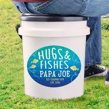 Fishes Personalized Bucket Seat