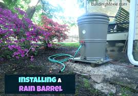 Installing A Pre Fab Rain Barrel And