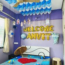 Welcome Home Baby Boy Decoration