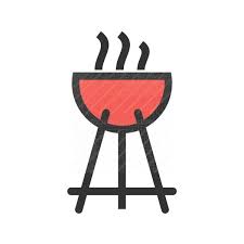 Outdoor Cooking Line Filled Icon