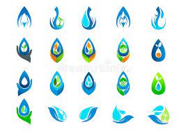 Water Drop Logo Water Symbol