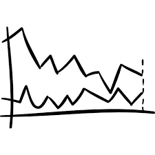 Zig Zag Graph Lines Stats Line