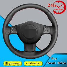 Custom Car Steering Wheel Braid Cover