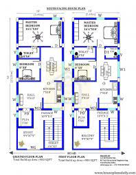 18x50 South Facing House Plan With