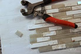 Diy Tile Backsplash Tutorial