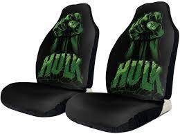 The Incredible Hulk Car Seat Cover 2pcs