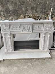 Stone Marble Carved Fireplace At Rs