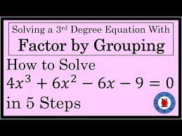Solve A 3rd Degree Polynomial Equation
