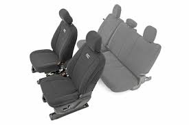 Ford Neoprene Front Seat Cover Black