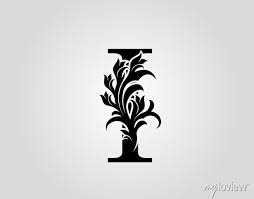 Monogram Letter I Luxury Logo Icon