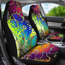 Trippy Car Seat Covers For Vehicle