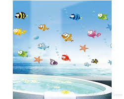 Fish Bubble Undersea World Wall Sticker