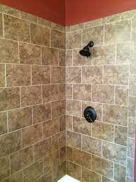 Shower Tile Horizontal Brick Pattern