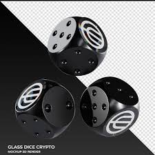 Dice Worldcoin Wld Glass Dice Crypto 3d
